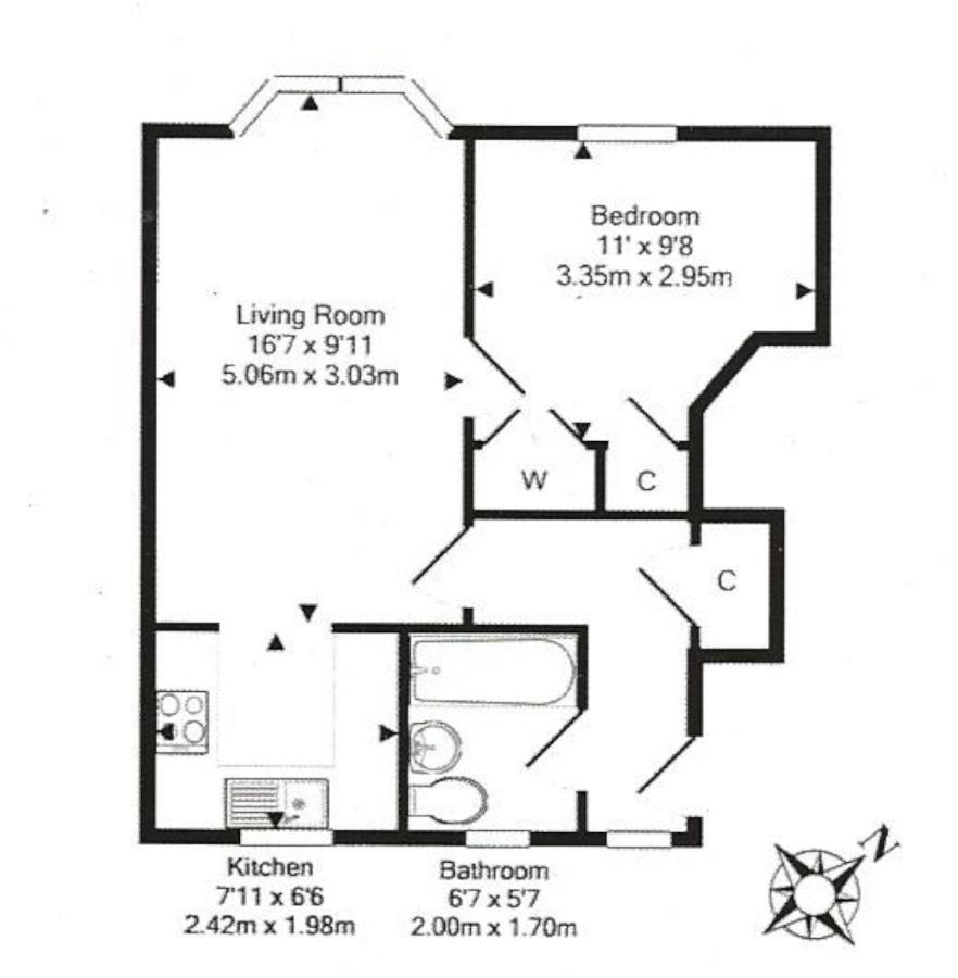 Violet Bank West End. Апартаменты Эдинбург